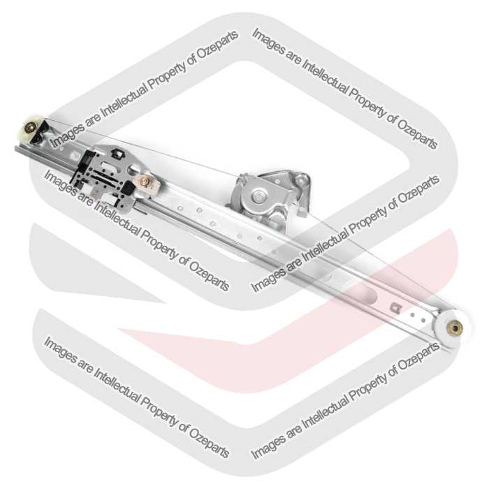 Door Window Regulator Rear (Electric No Motor)