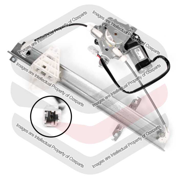 Door Window Regulator Rear (ELECTRIC WITH MOTOR)