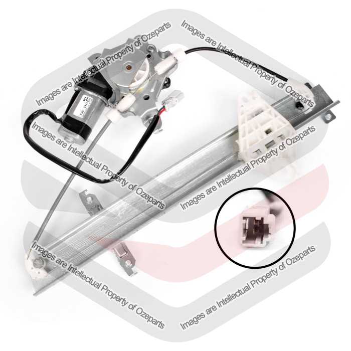 Door Window Regulator Rear (ELECTRIC WITH MOTOR)