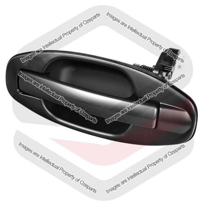 Door Handle Outer   Rear (Smooth Black)