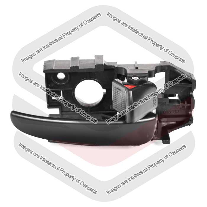 Door Handle Inner (Black)  FRONT or REAR (RHF=RHR)