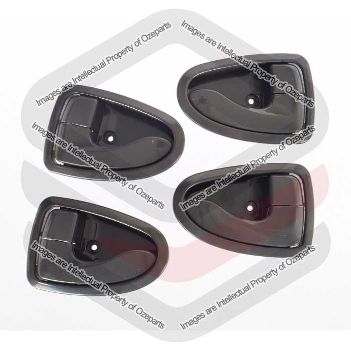 Door Handle Inner (Grey) (Set 4 Pcs)