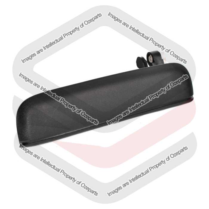 FRONT LH Left Hand Outer Door Handle For Toyota Starlet EP91 96~99 Texture Black
