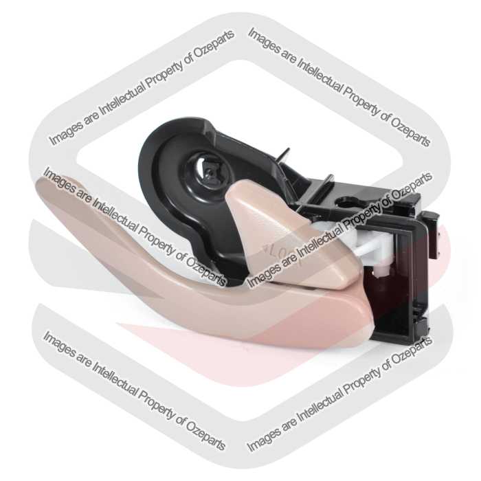 RH Right FRONT or REAR Inner Door Handle Beige For Mazda Tribute / Ford Escape 0