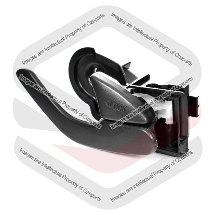 Door Handle Inner (Black)  RH Front or RH Rear