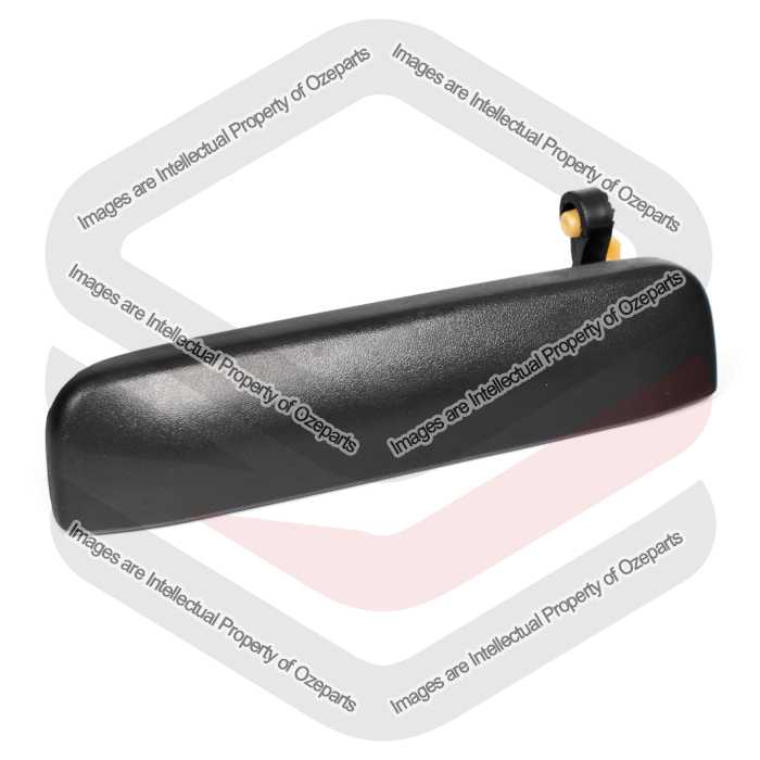 Door Handle Outer (Black)   LHF=LHR