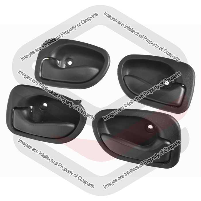 Door Handle Inner (Dark Grey) (SET 4)