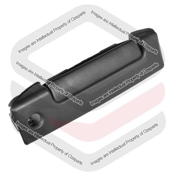 Door Handle Outer  Sliding (Black)