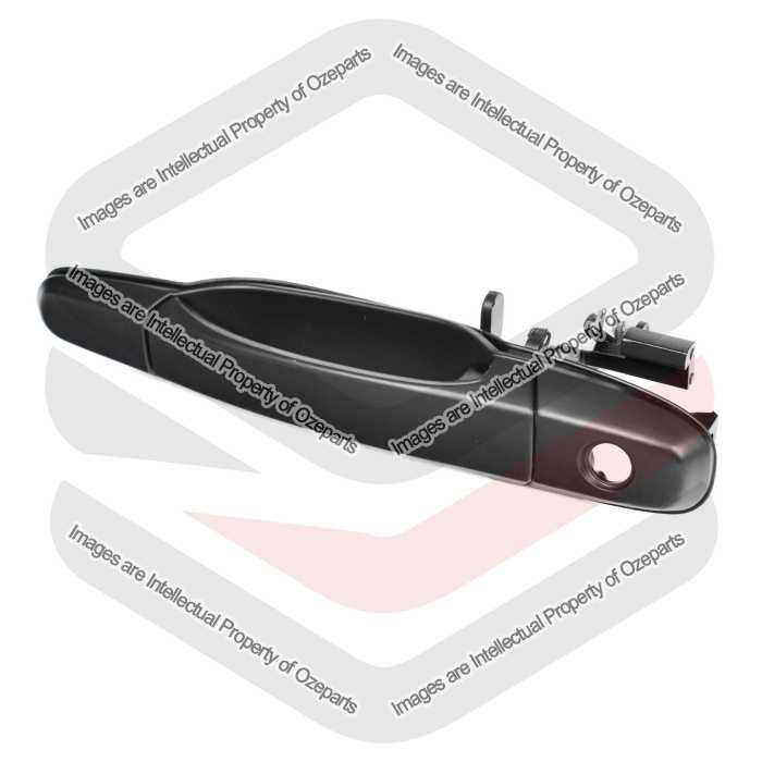 LH LHS Left FRONT Outer Door Handle Black For Toyota Tarago ACR30 2000~2006