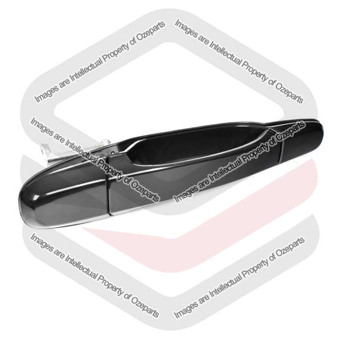 Door Handle Outer (Black)  Rear (No Key Hole)