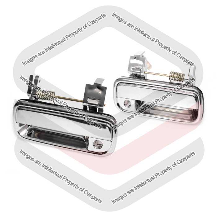 Door Handle Outer  Front (Full Chrome) (SET LH+RH)