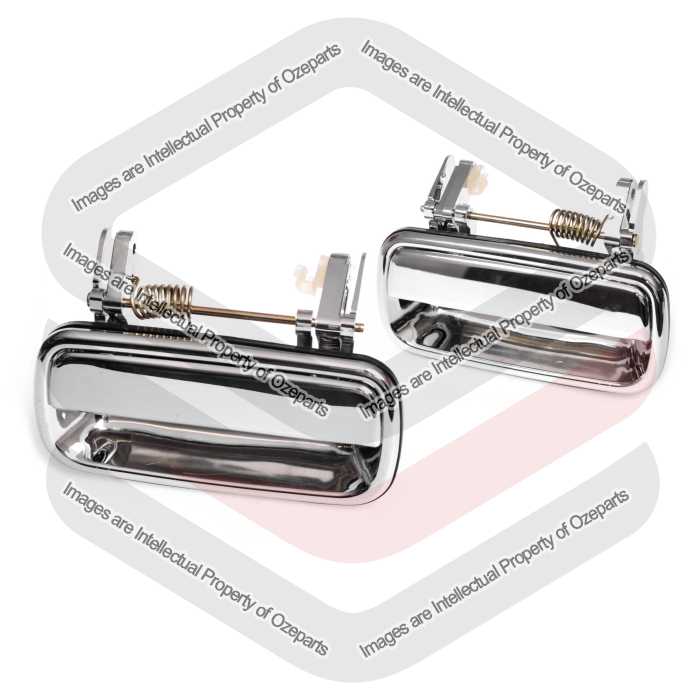 Door Handle Outer  Rear (Full Chrome) (SET LH+RH)