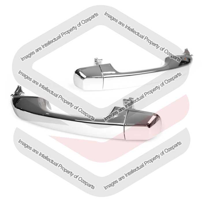 Door Handle Outer  REAR (Chrome) (SET LH+RH)