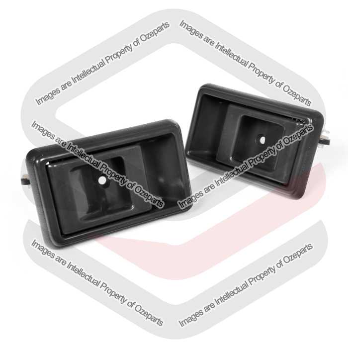 Door Handle Inner  Front = Rear (Grey) (SET LH+RH)