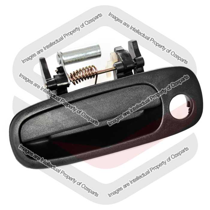 Door Handle Outer  FRONT (Black)