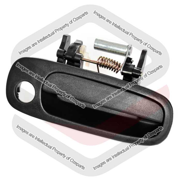 Door Handle Outer  FRONT (Black)