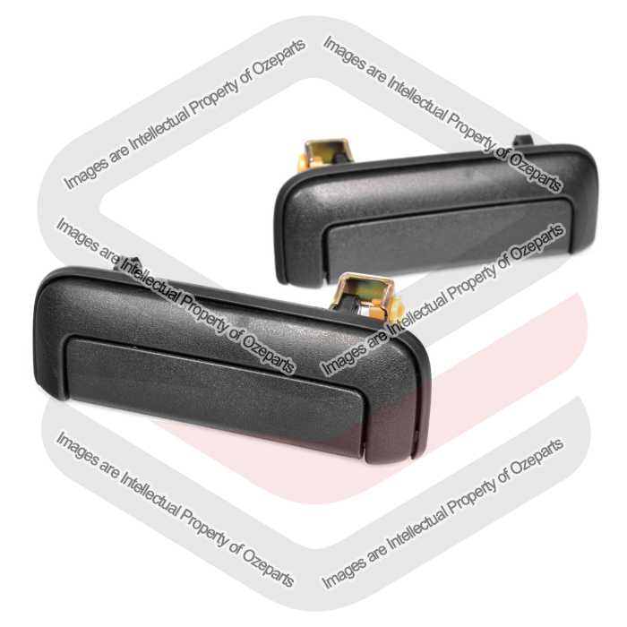 Door Handle Outer   FRONT (Texture Black) (SET LH+RH)