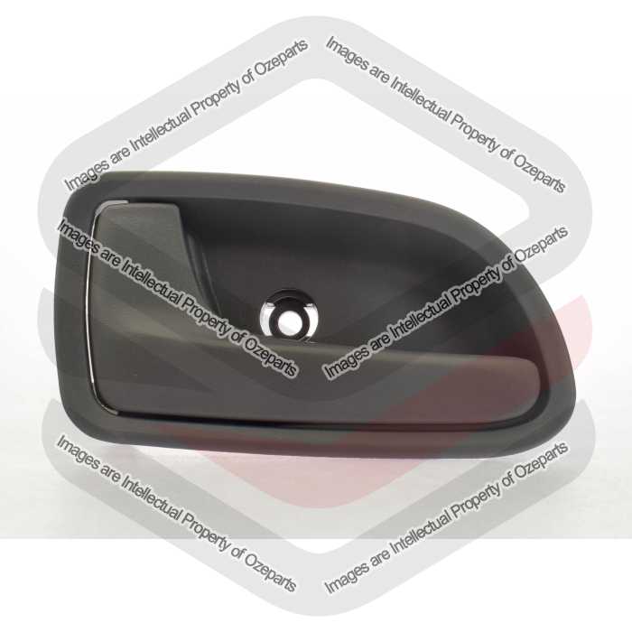 Door Handle Inner (Dark Grey)  FRONT