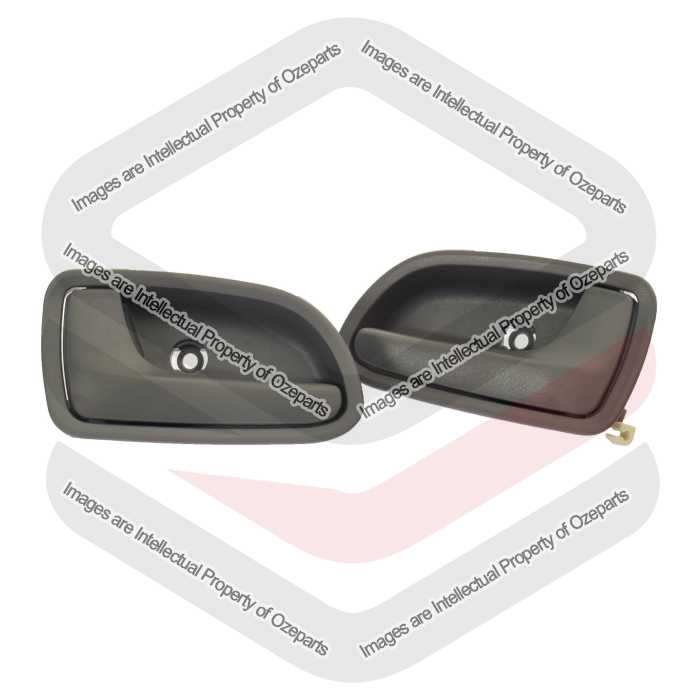 Door Handle Inner (Dark Grey)  FRONT (Set LH+RH)