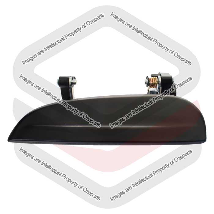 Door Handle Outer (Black)  REAR