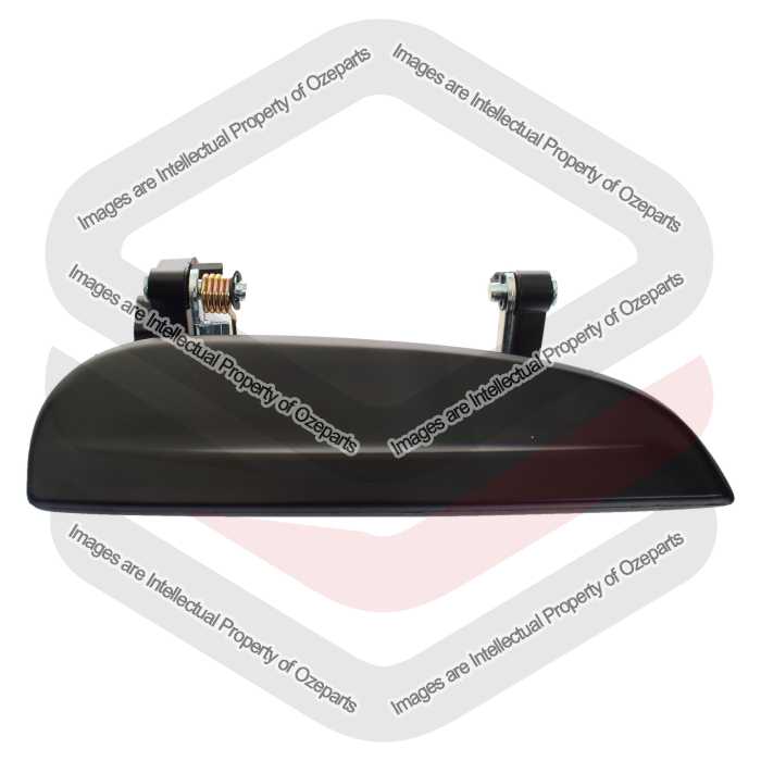 Door Handle Outer (Black)  REAR