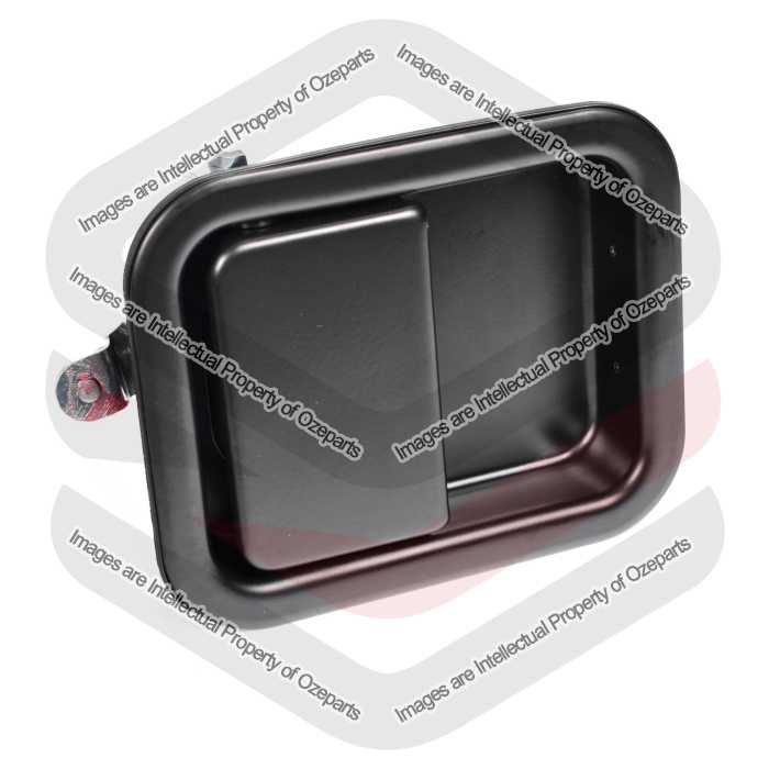 RH RHS Right Hand OUTER Door Handle Matte Black For Jeep Wrangler TJ 1996~2007