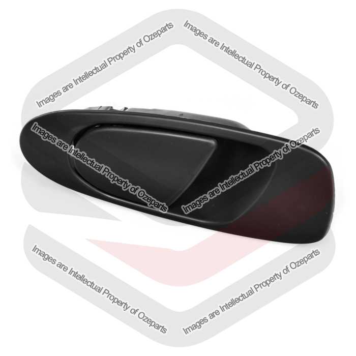 Door Handle Outer  REAR (Smooth Black)