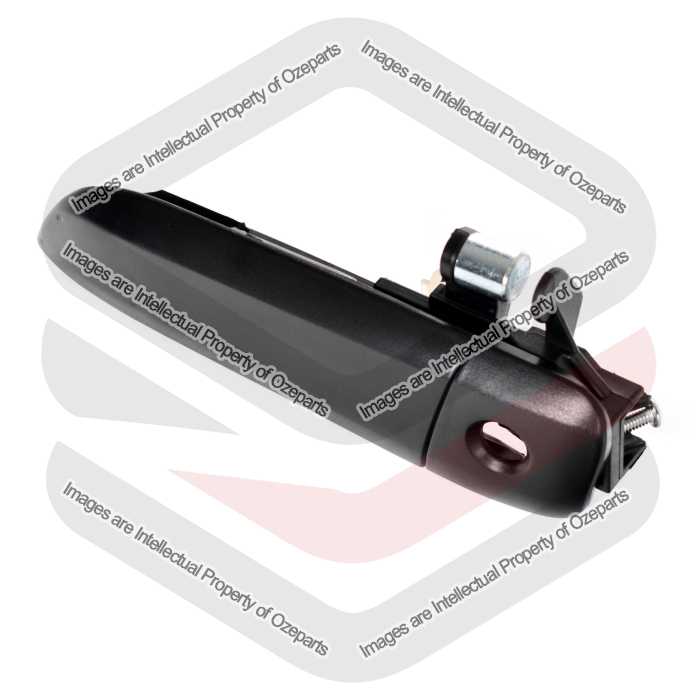 Door Handle Outer   Front (Black)