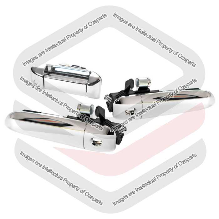 Door Handle Outer  Front (Chrome) (Set LH+RH)