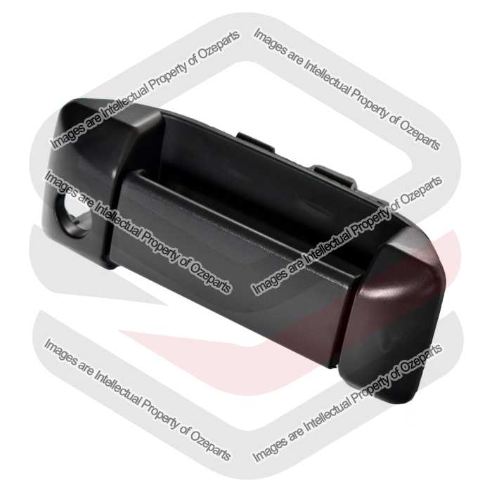 Door Handle Outer   Sliding (Black)