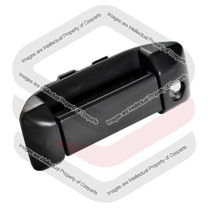 Door Handle Outer   Sliding (Black)