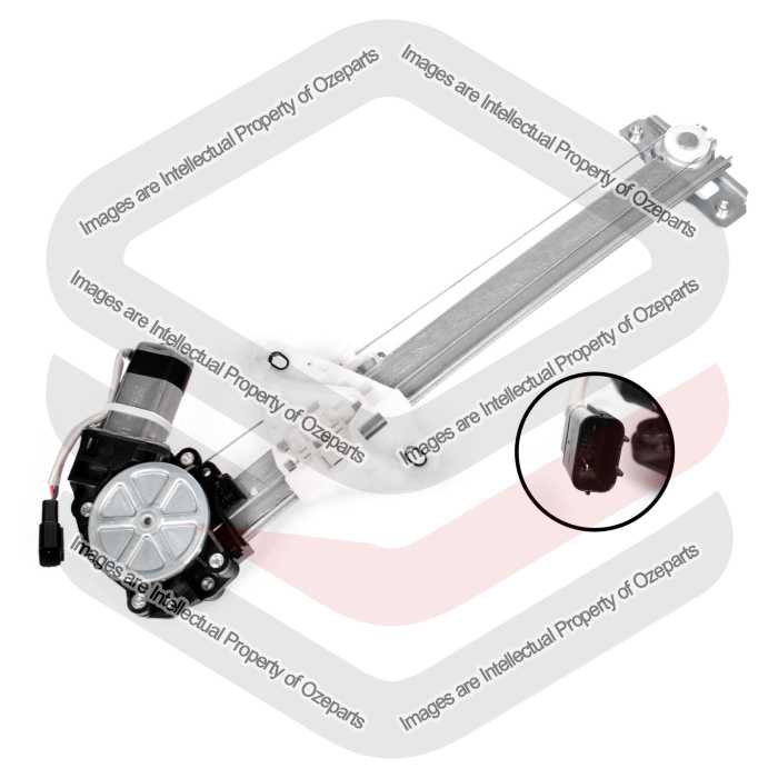 Door Window Regulator Rear (ELECTRIC WITH MOTOR)