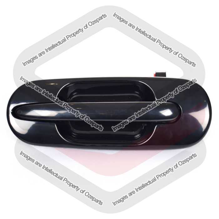 Door Handle Outer  Rear (Smooth Black)