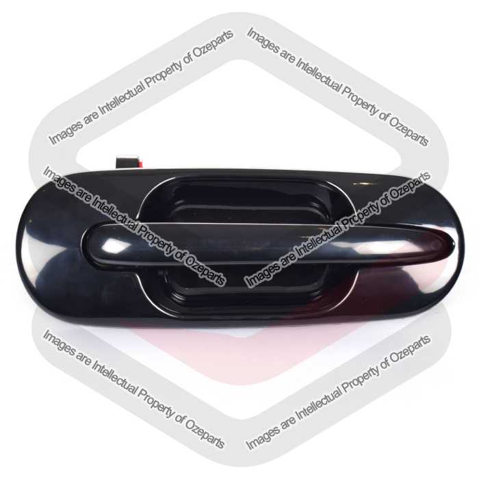 Door Handle Outer  Rear (Smooth Black)