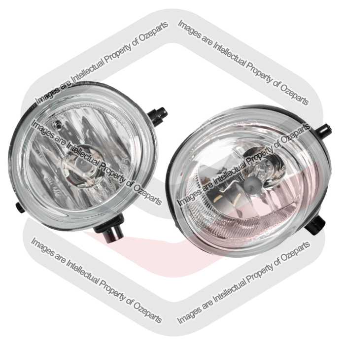 Pair LH+RH Fog Light Spot Driving Lamp No Bracket For Mazda 2 DE Series 2 10~14