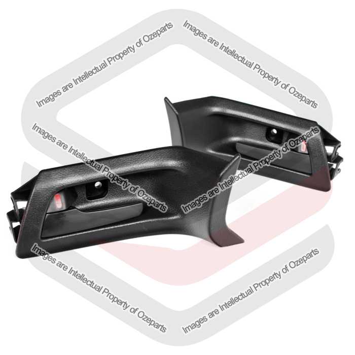 Door Handle Inner   Front (All Black) (SET LH+RH)