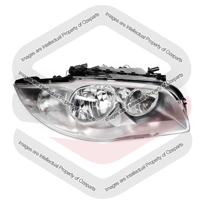 Compatible With BMW 1 Series E87 2004~2007 5Door Hatch | Headlight Head Light Front Lamp (Halogen Non Xenon Type) | RH Right Hand (Driver Side)