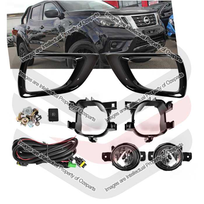 Fog Lamp Kit (Black Moulding)