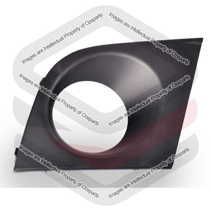 New Genuine Nissan Tiida C11 06~09 Vin MNT | Foglight Fog Light Bumper Bar Cover (With Fog Hole) | RH RHS Right Hand (Driver Side)