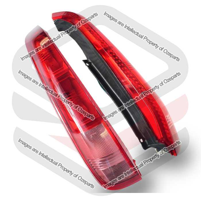 Tail Light AM (Red / White Lens) Not for ST-S / X-TREME (Set LH+RH)