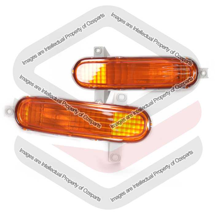 Bar Lamp Amber (SET LH+RH)