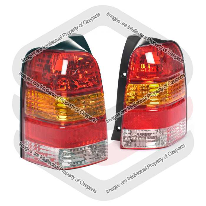 Tail Light AM (With Red Reflector) (SET LH+RH)