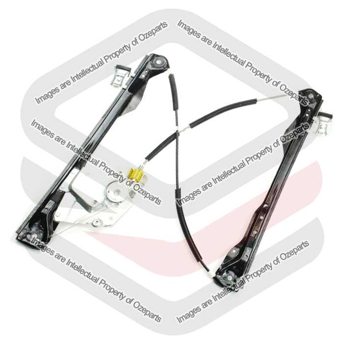 Door Window Regulator Front No Motor