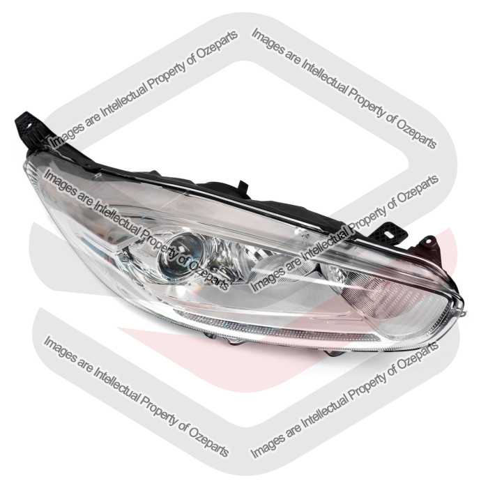 Head Light AM (Projector With LED DRL, Chrome) - ST Variant