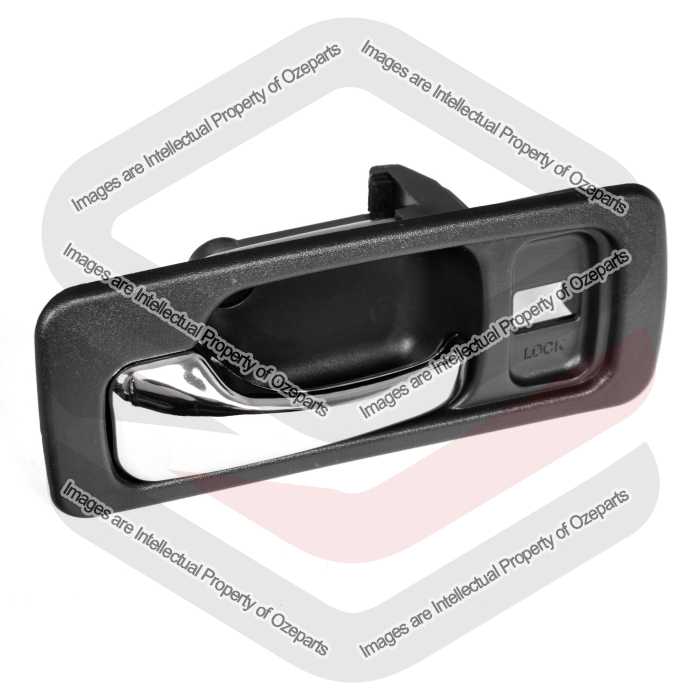 Door Handle Inner (Chrome Black)  Front