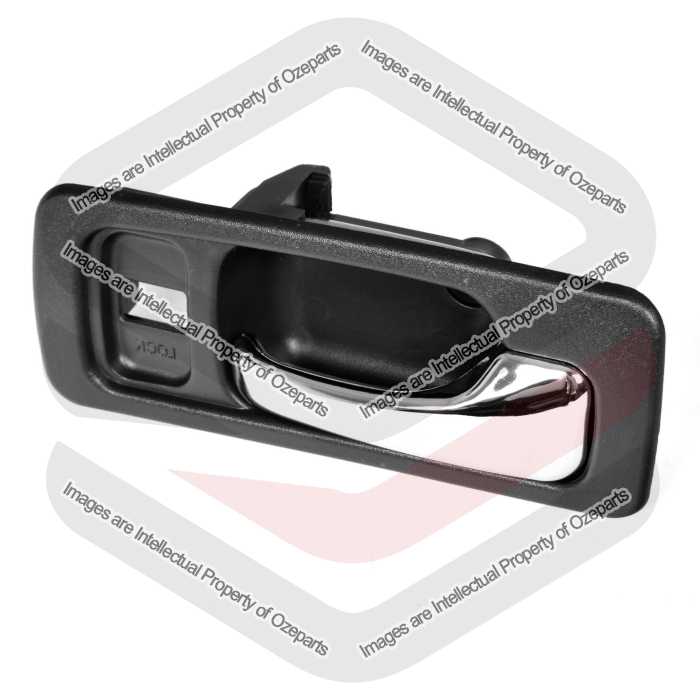 Door Handle Inner (Chrome Black)  Front