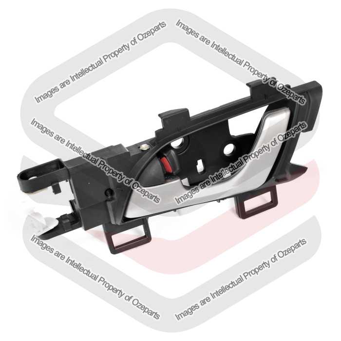 Ozeparts Fits Honda Accord Euro CU 4 Door Sedan 2008~2014 | REAR Inner Door Handle (Satin) | LH LHS Left Hand (Passenger Side)