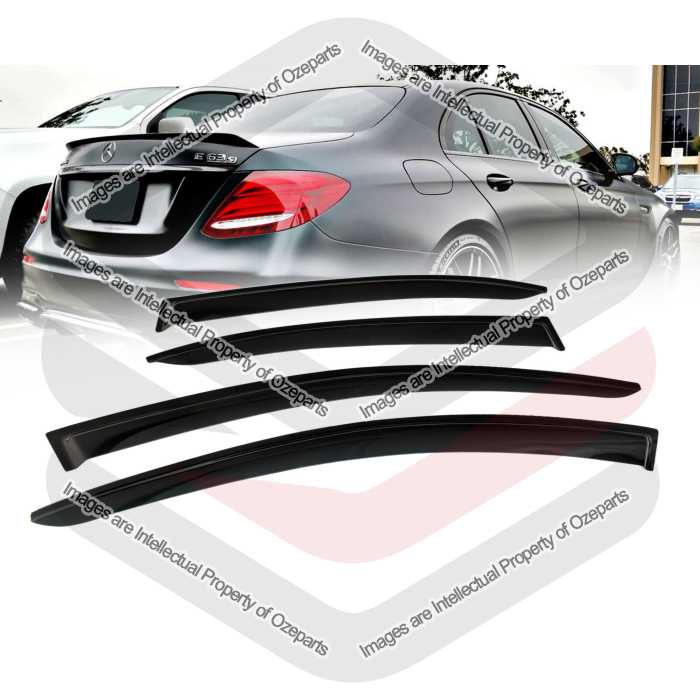 Door Window Visors - 4 Door Sedan (SET 4)