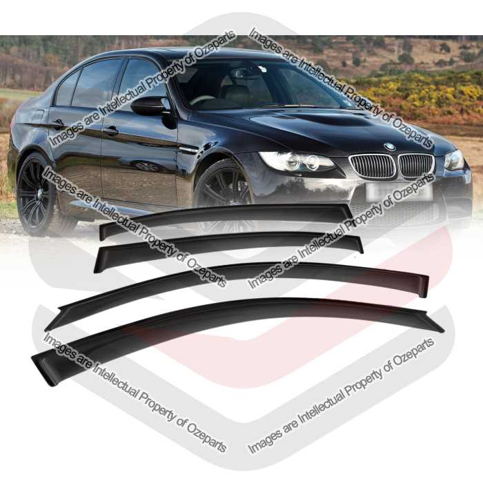 Door Window Visors - Sedan (SET 4)