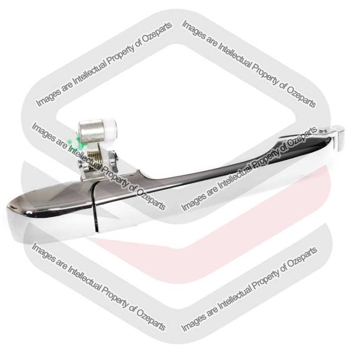 Ozeparts Fits Honda CRV CR-V RD 2002~2006 | REAR Outer Door Handle (Chrome) | RH RHS Right Hand (Driver Side)